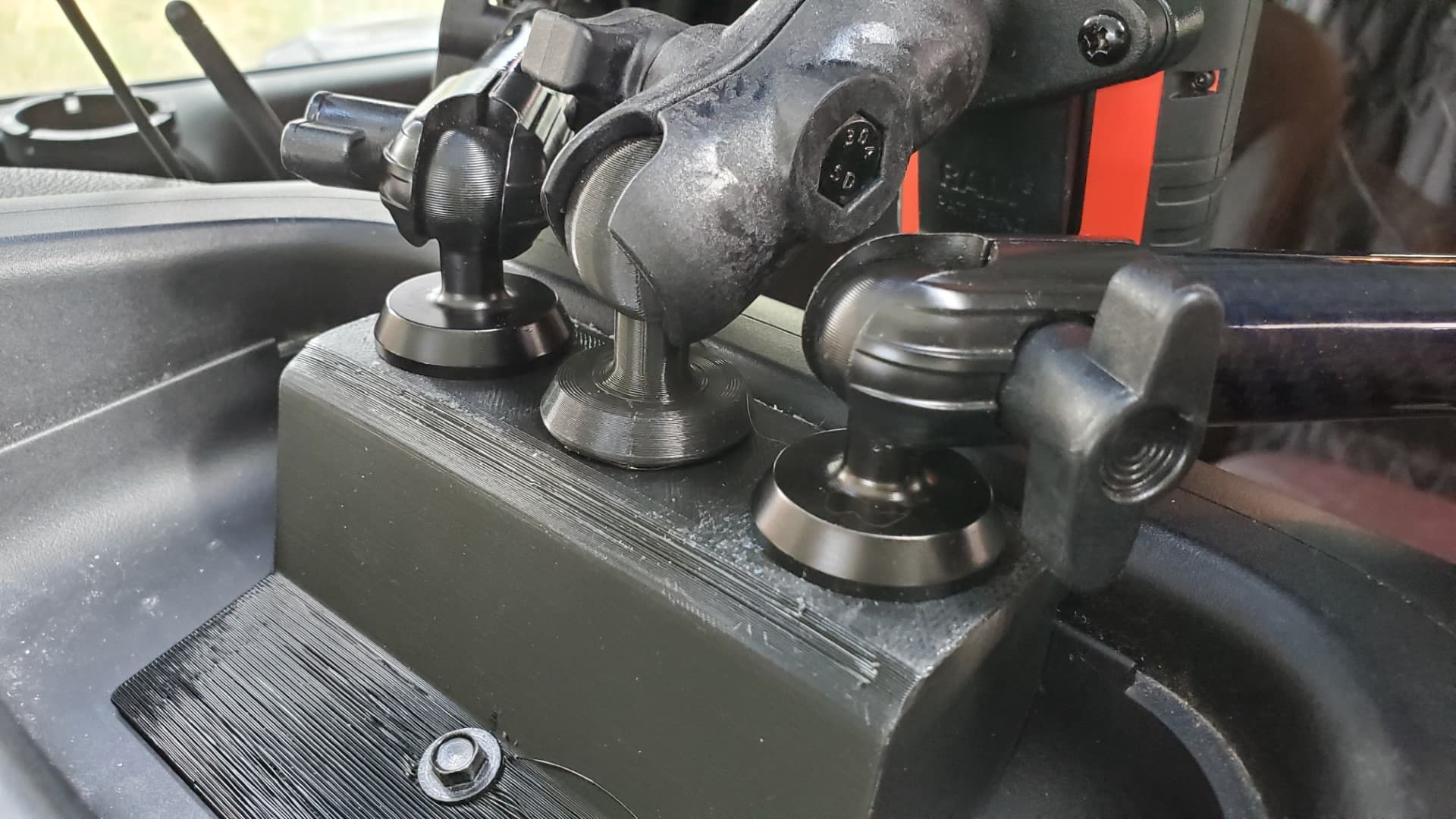 Dashboard RAM Mount for JK Wrangler