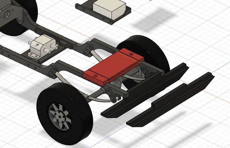 CJ-5 RC Jeep Rear Mount