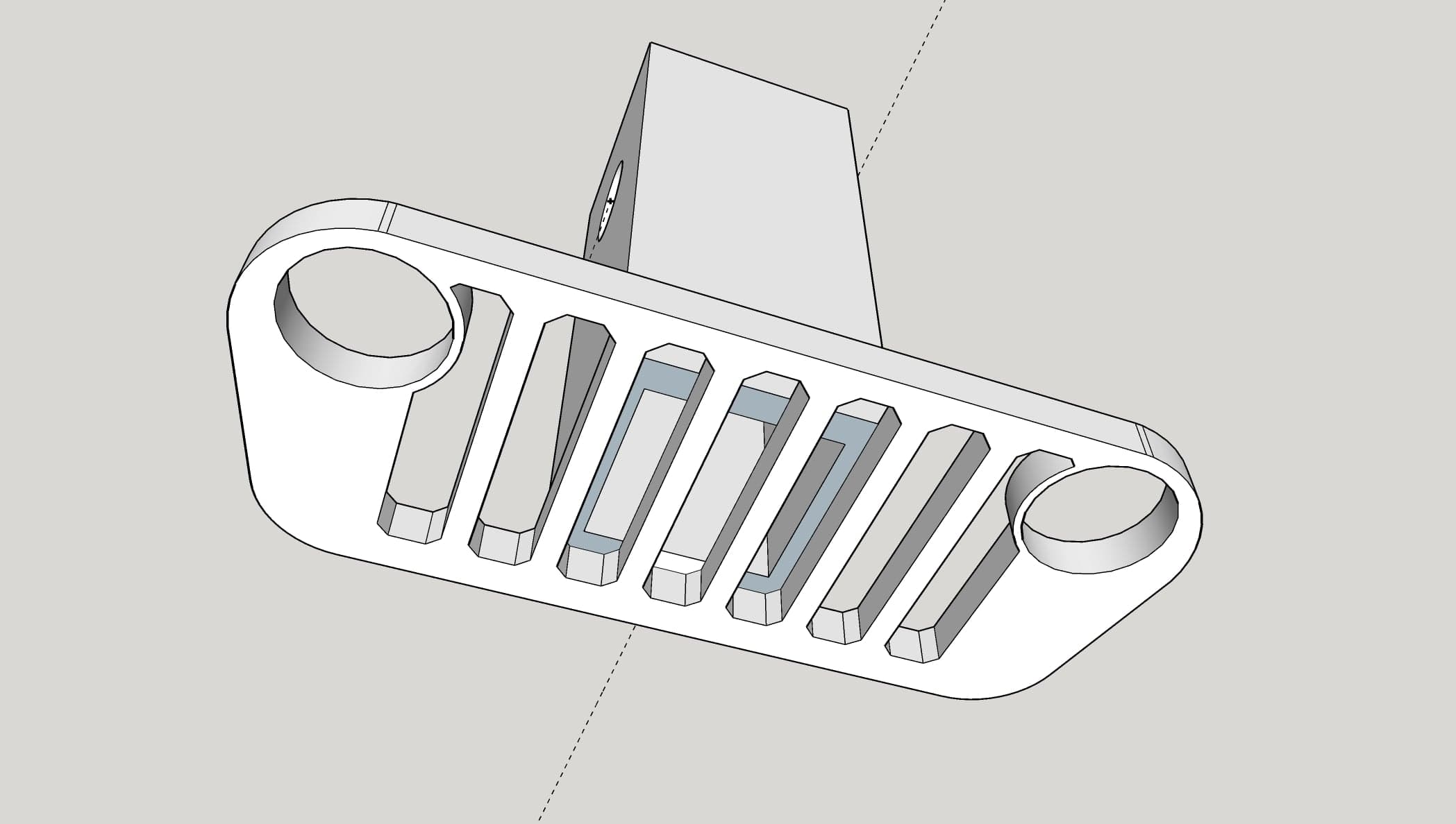 Jeep JL Grill Hitch Receiver Cover