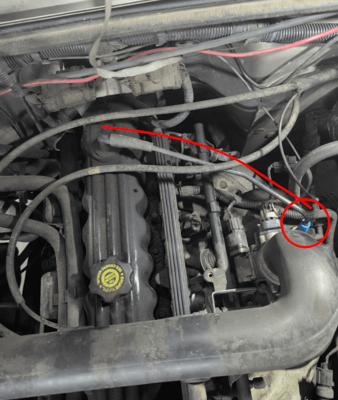 TJ CCV Vacuum Fitting