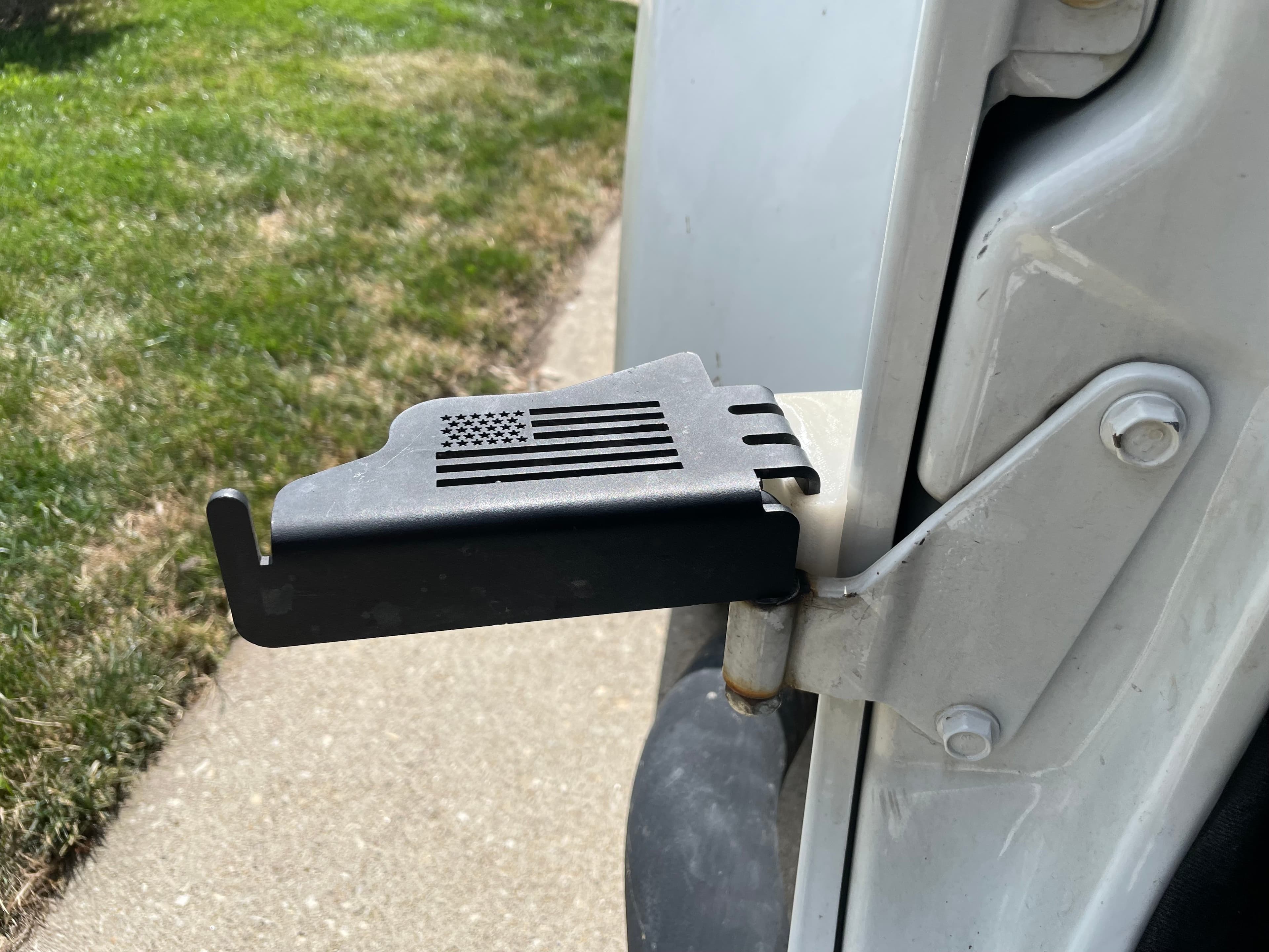 Door Off Footpeg Wedges