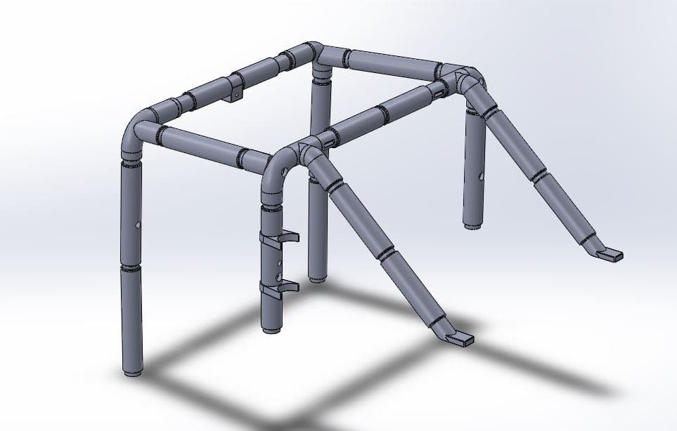 Full Cage Assembly - Marui Super Wheelie
