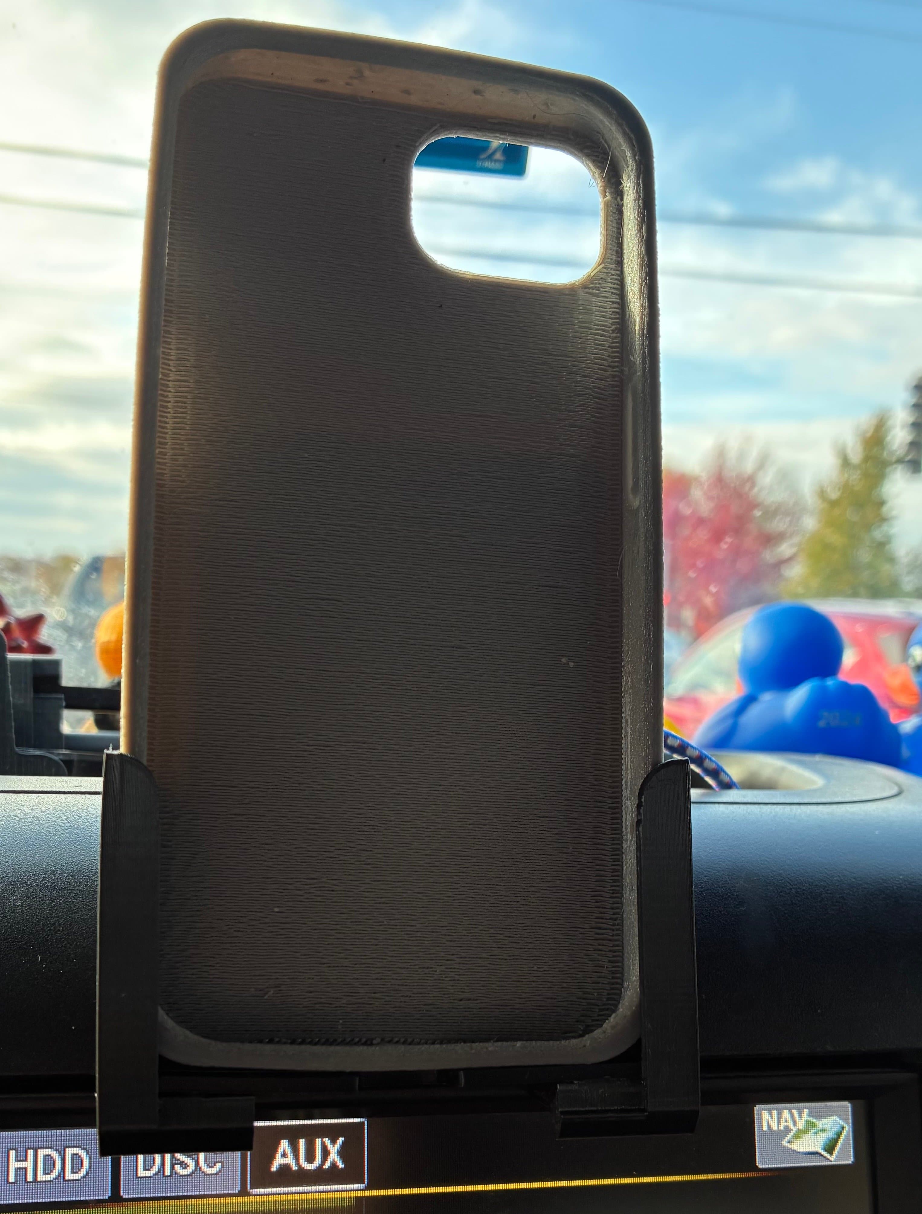 Jeep Wrangler Vertical Clip-On Phone Holder