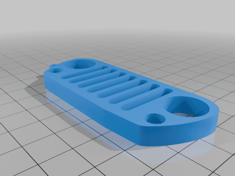 Jeep Wrangler TJ Keychain