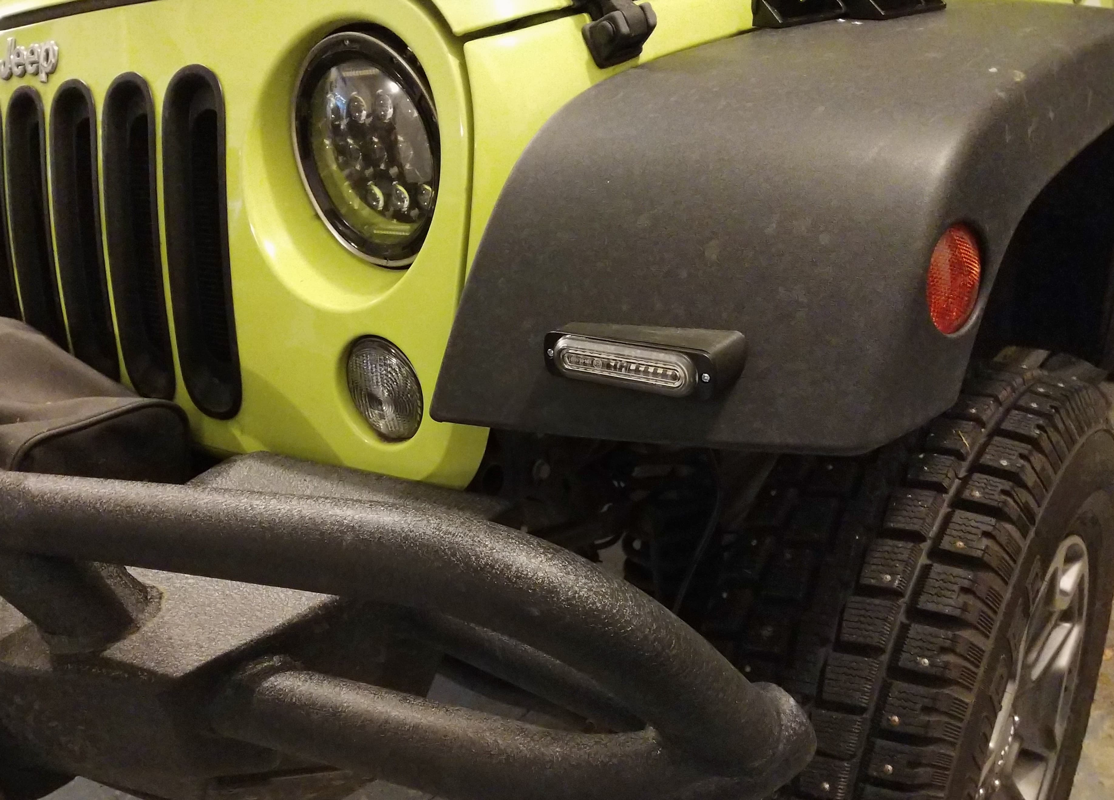 Jeep Wrangler Light Mount