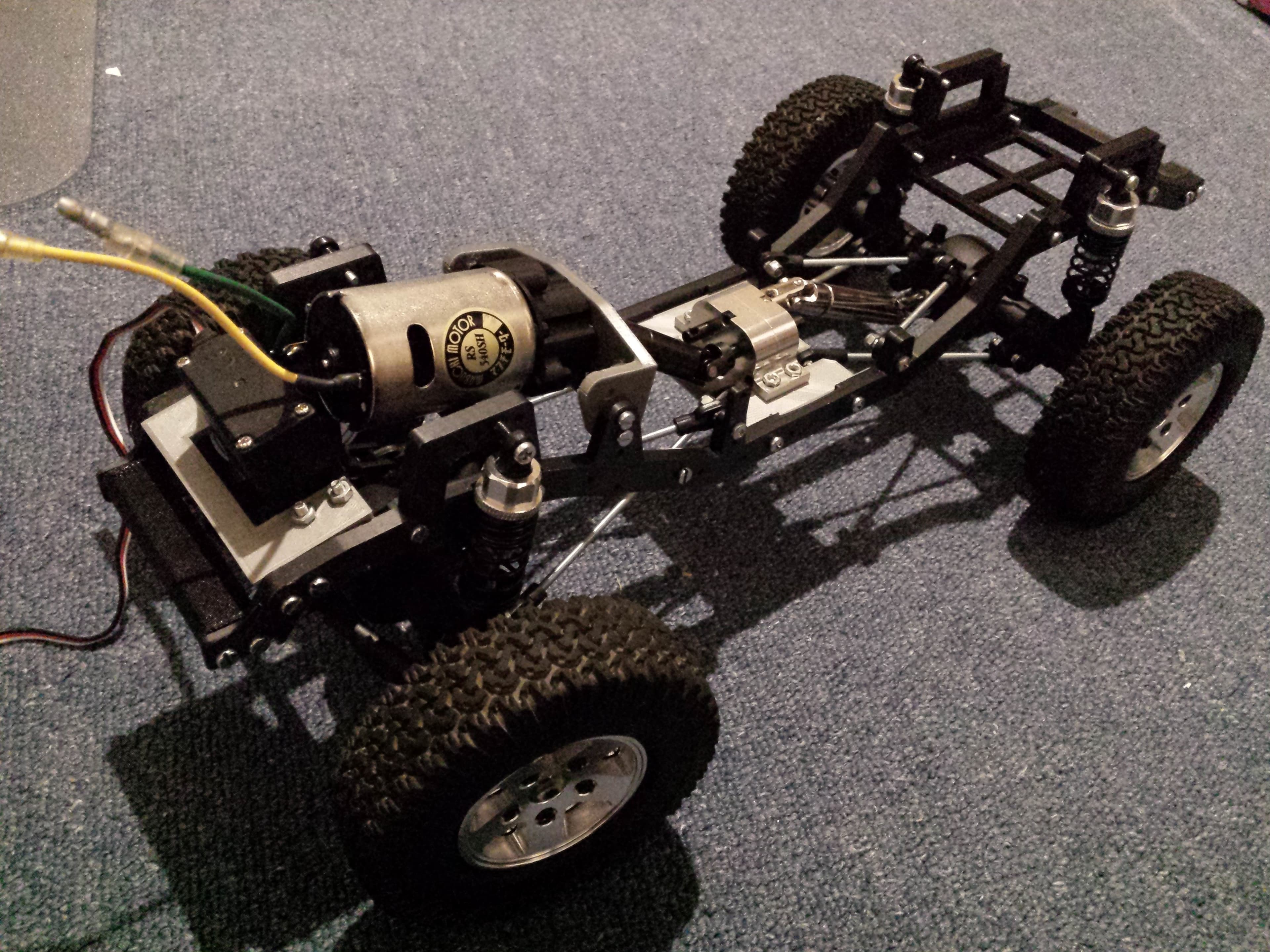 RC Jeep JK Chassis Kit (1/10 Scale)