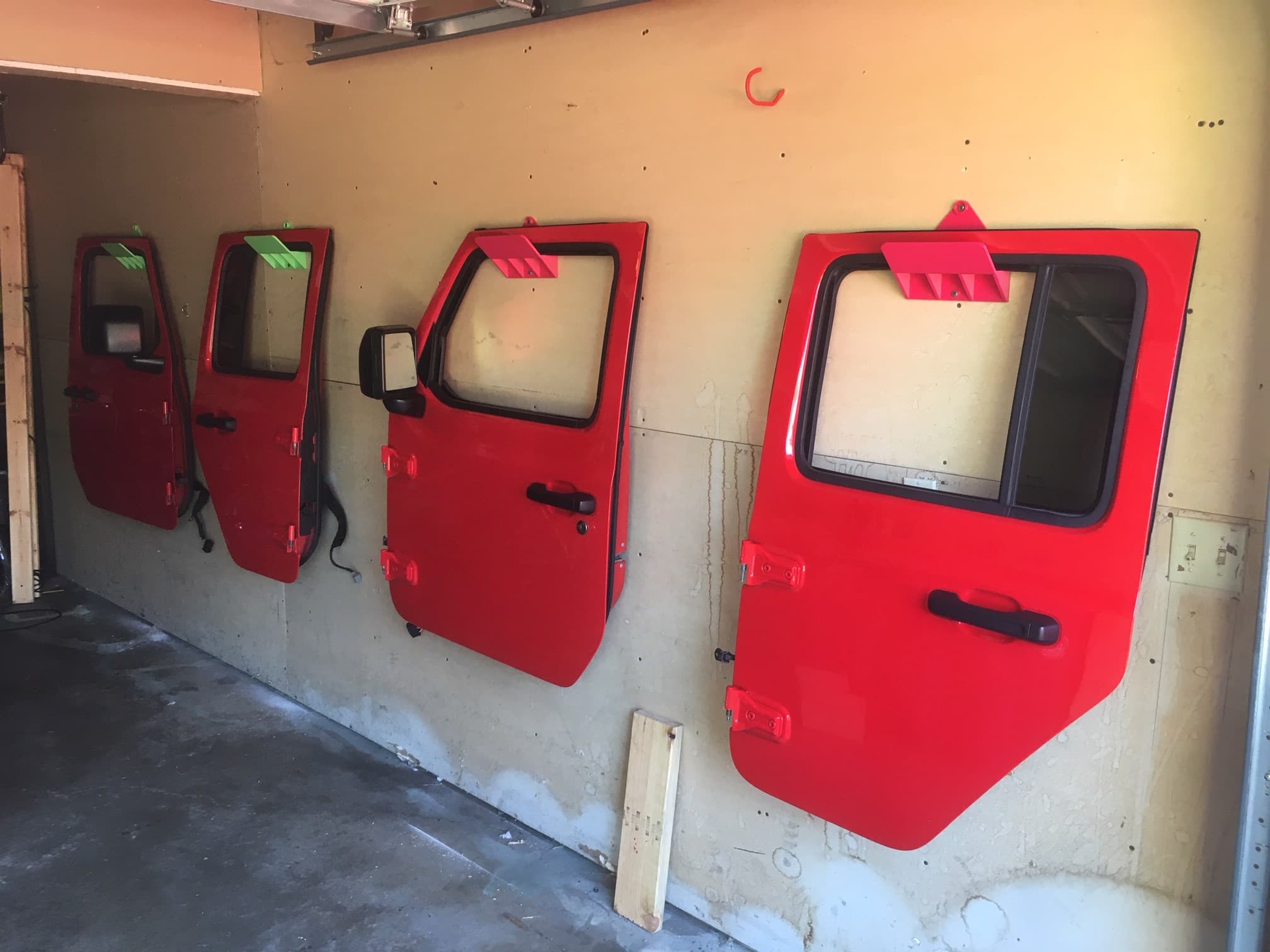 Jeep Wrangler Door Hangers