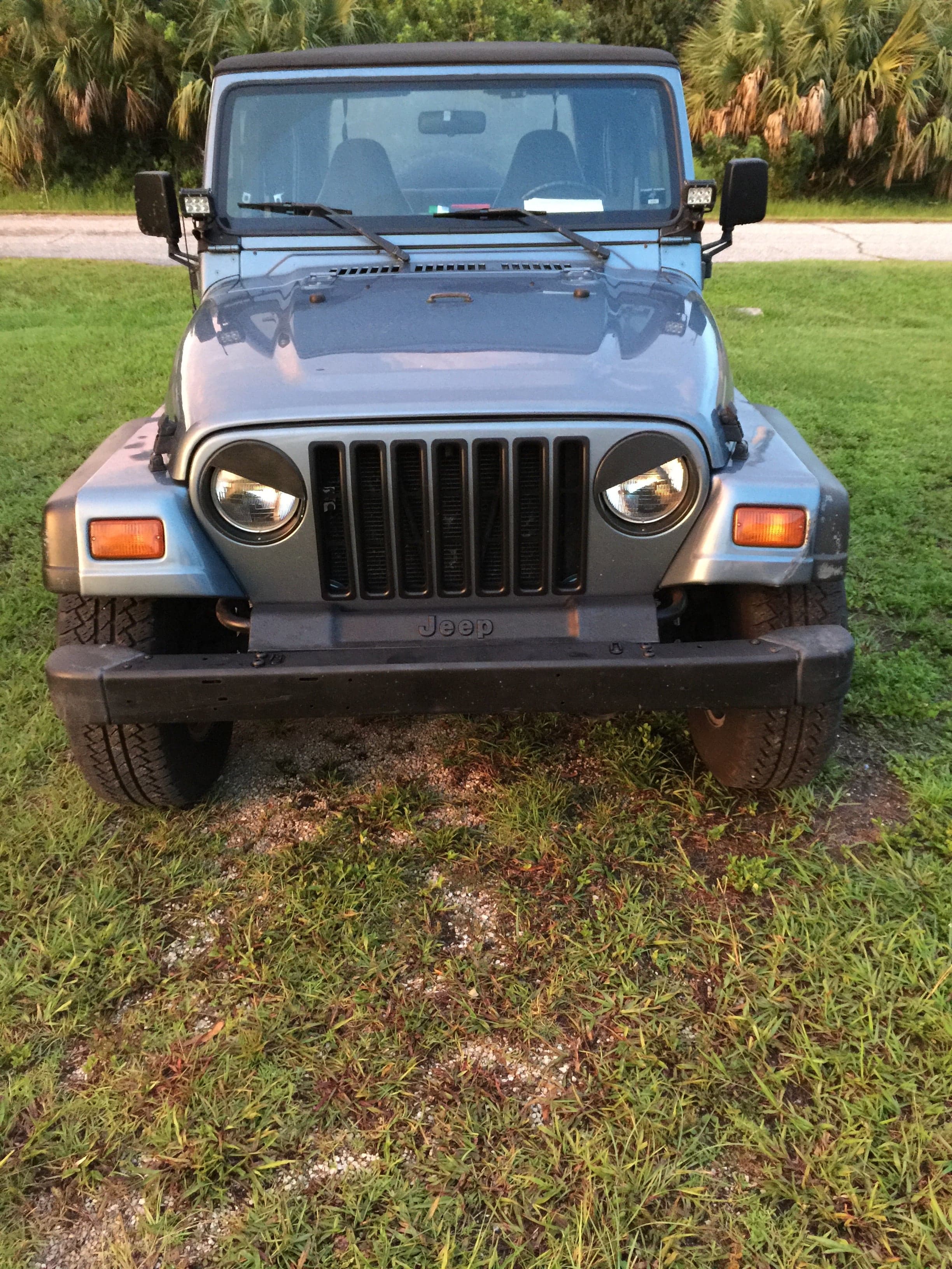 Jeep TJ Angry Eyes