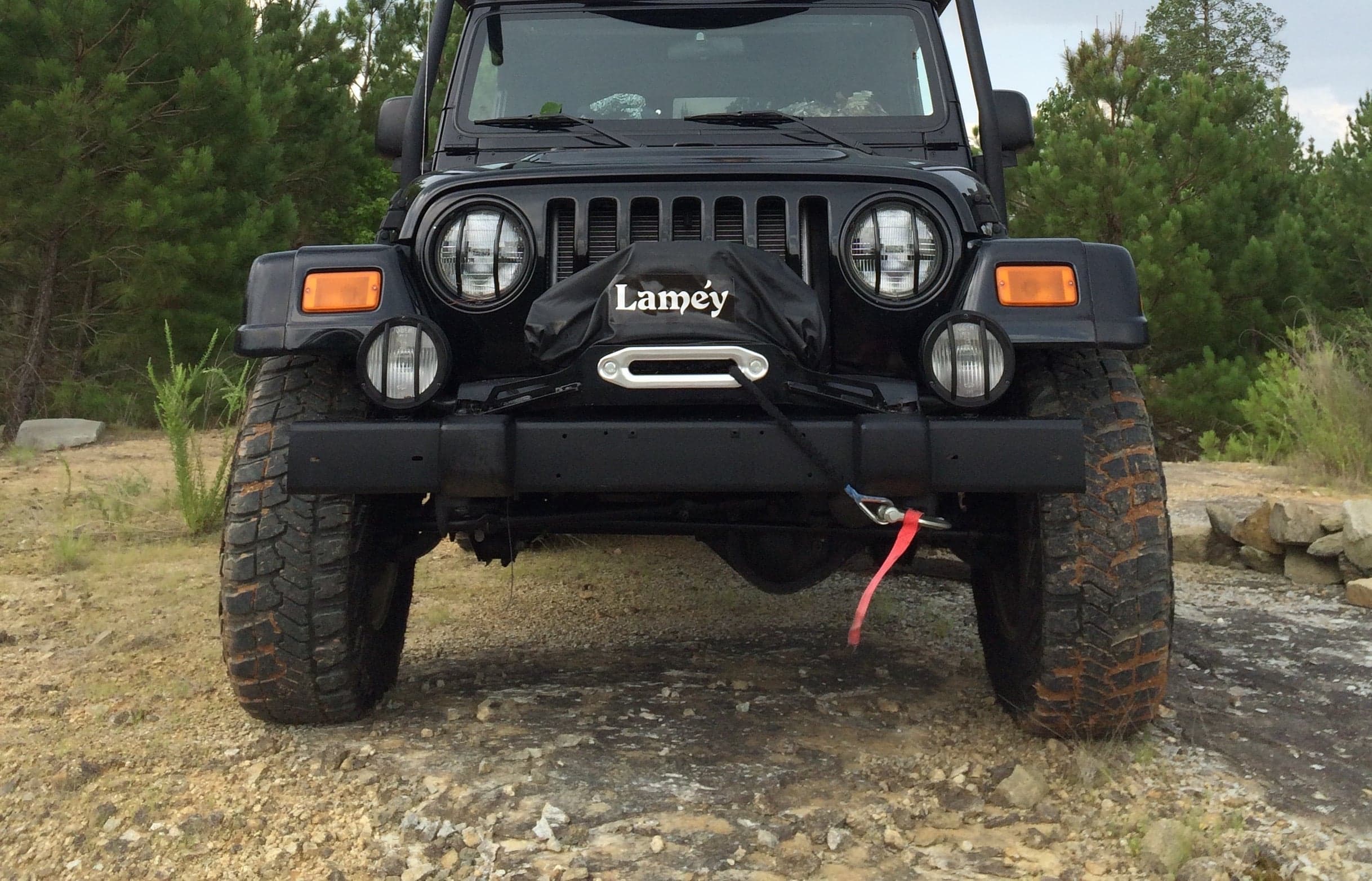 Jeep TJ Fog Light Guard
