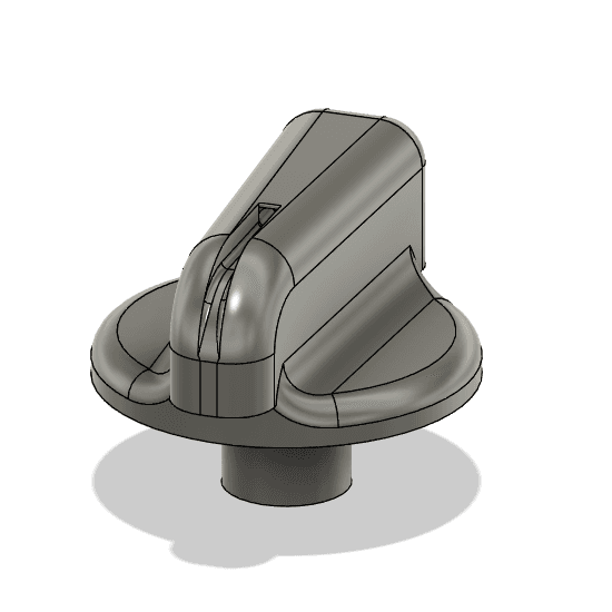 TJ Air Conditioning Knob