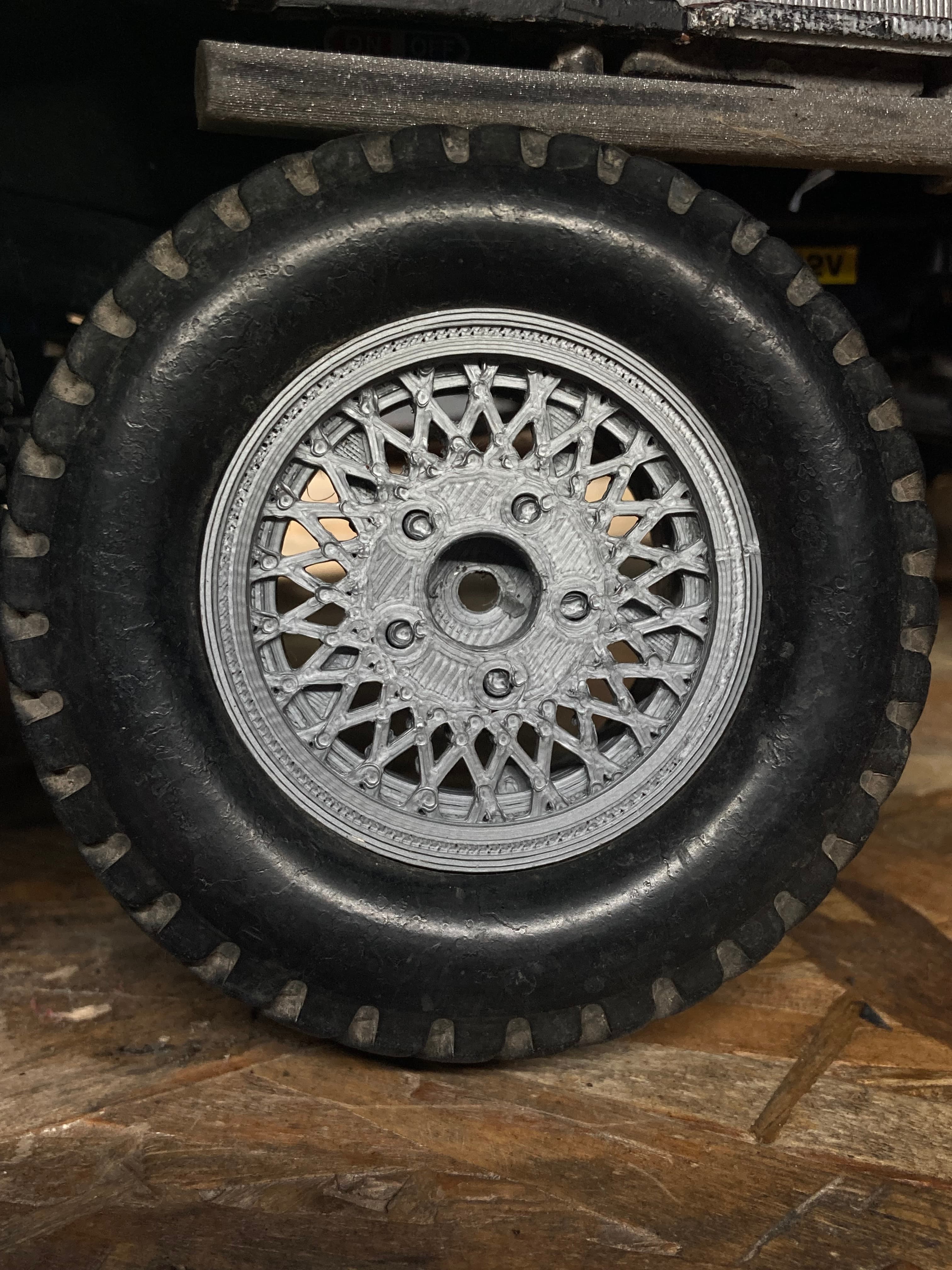 Tamiya Jeep Wrangler YJ Rims