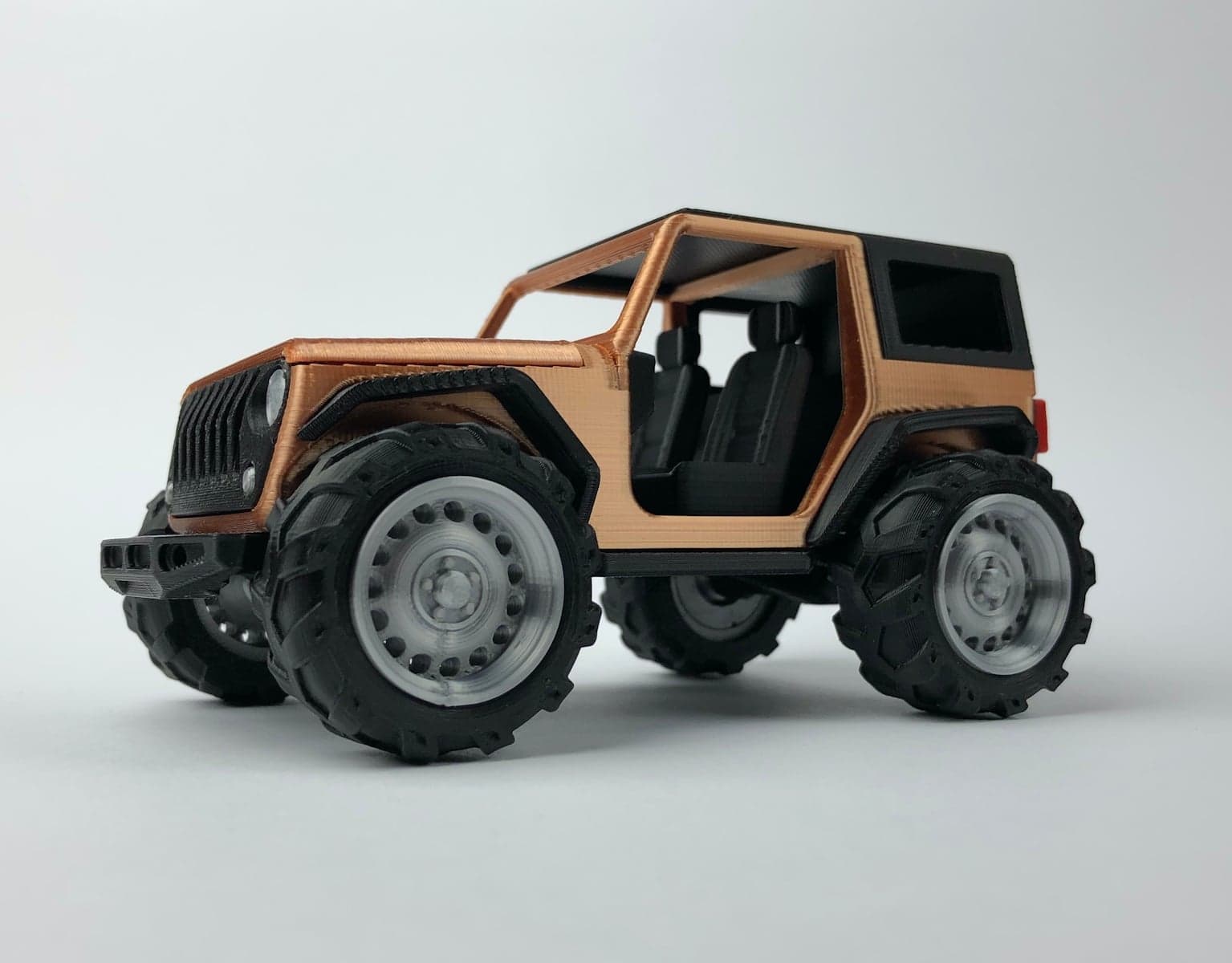 2-Door Jeep Wrangler Model w/ Hardtop