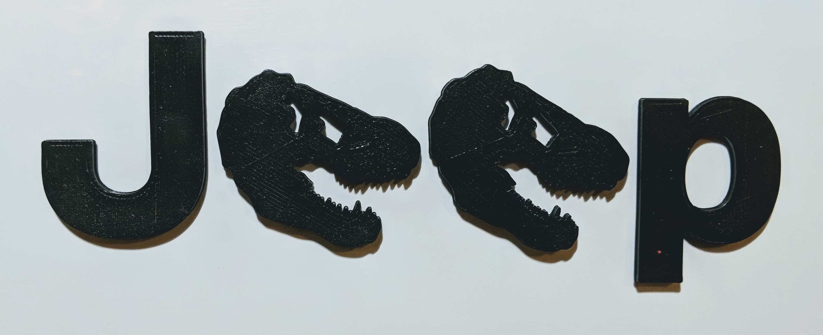 Jurassic Park T-Rex Jeep Emblem