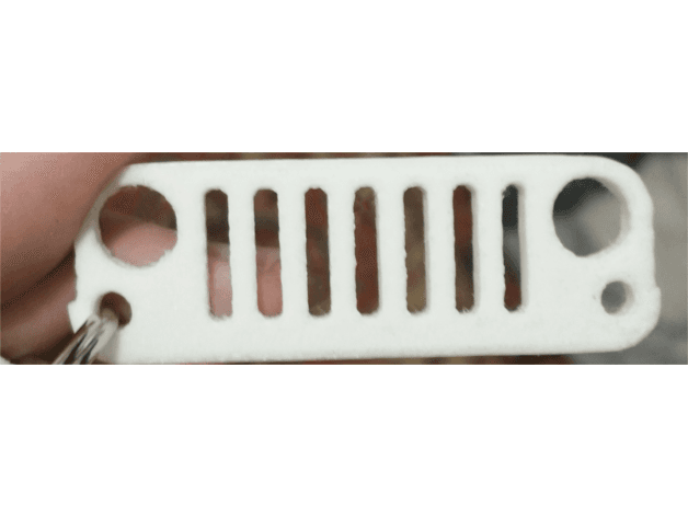 Jeep JK Grill Keyring