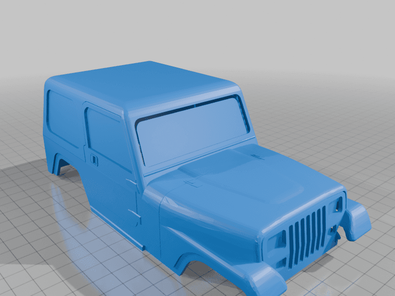 Jeep YJ 3D Print