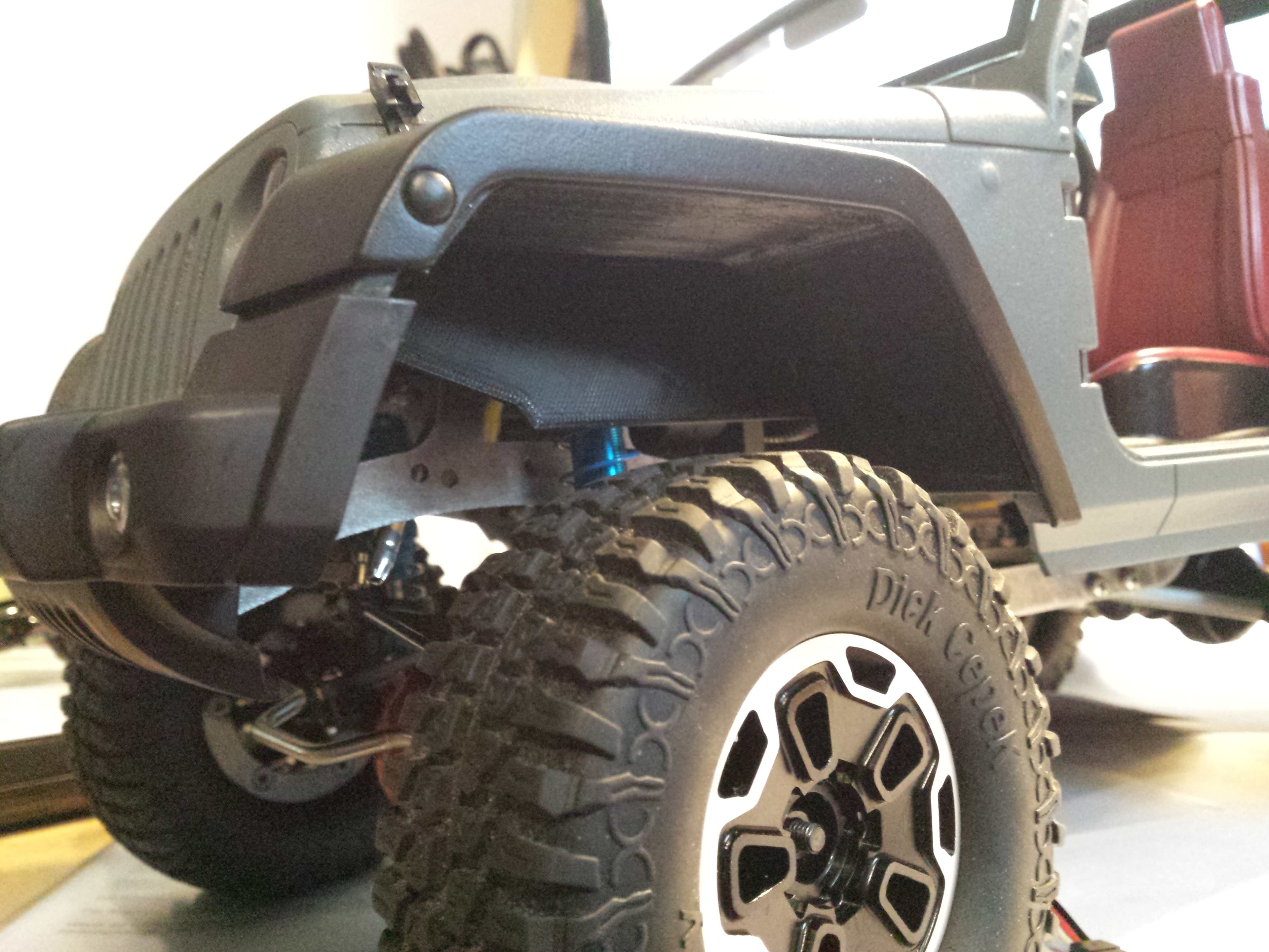 RC Jeep JK Wheel Case
