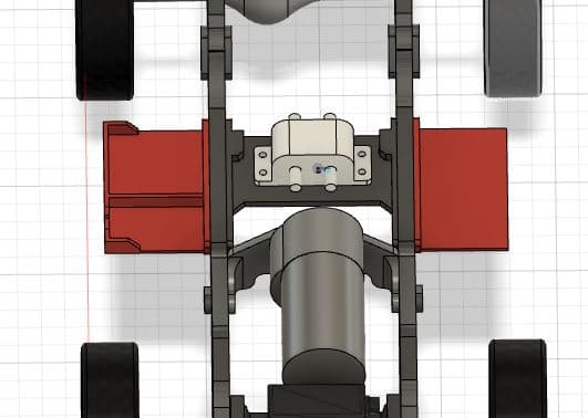 RC Jeep Electronics Mount Holder