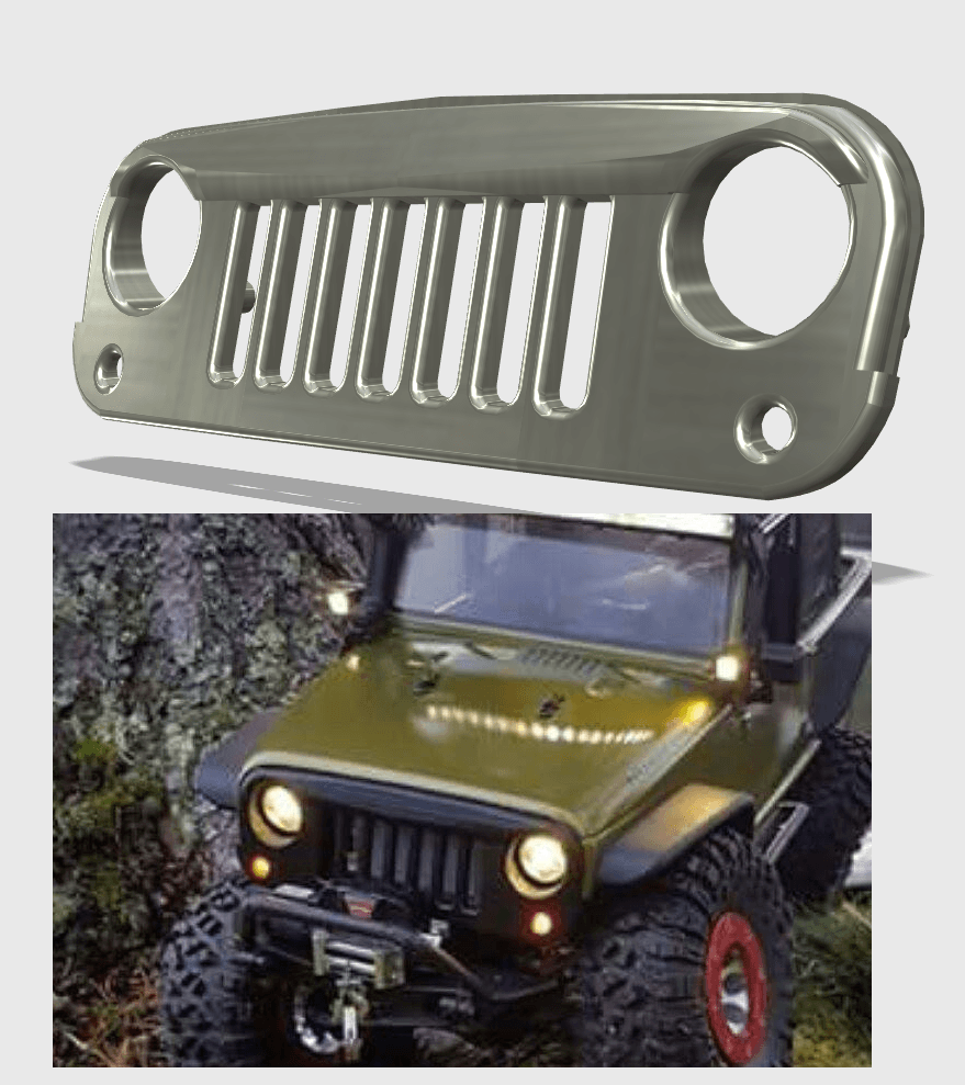 Front Grille for Axial SCX10