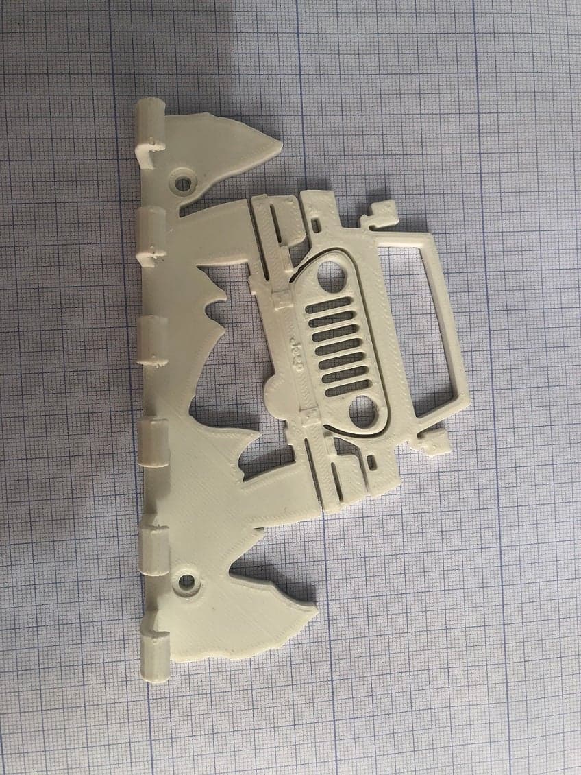 Jeep TJ Key Wall Holder