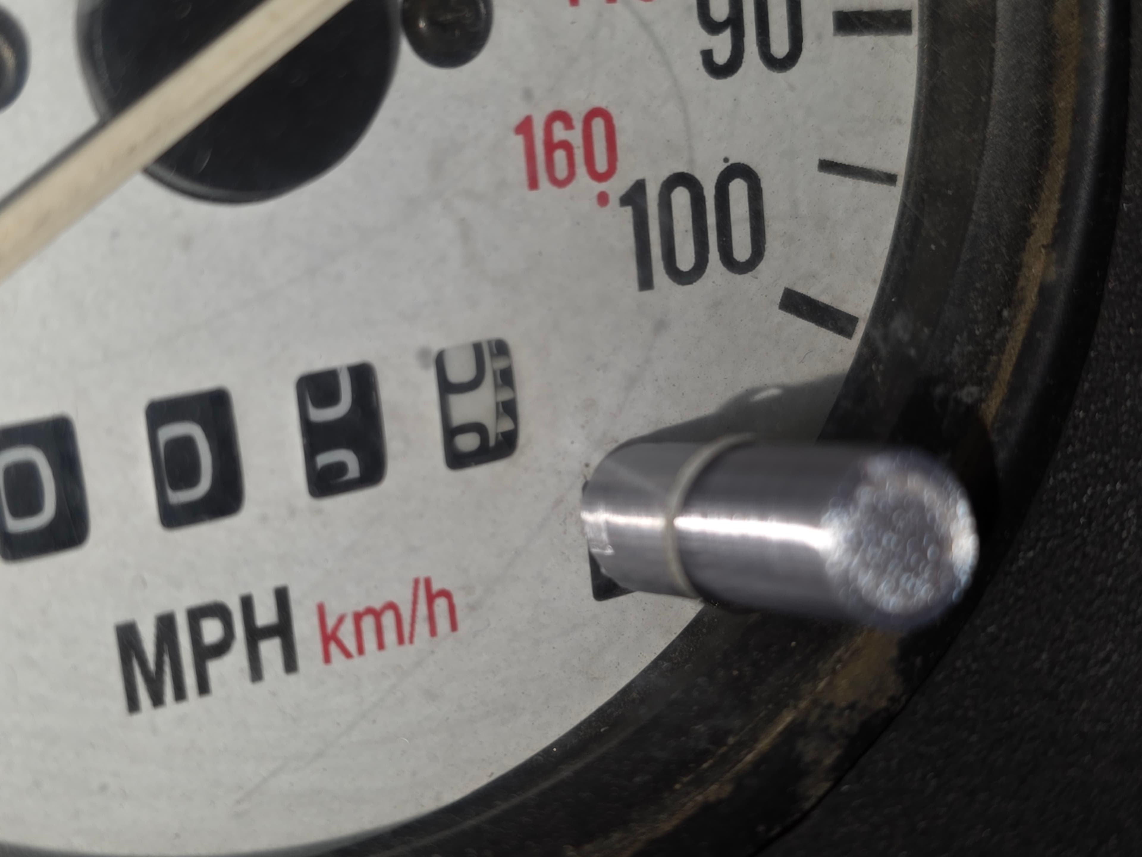 Trip Meter Reset Knob