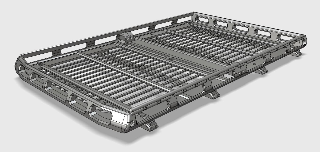 SCX10 Jeep JK Roof Rack