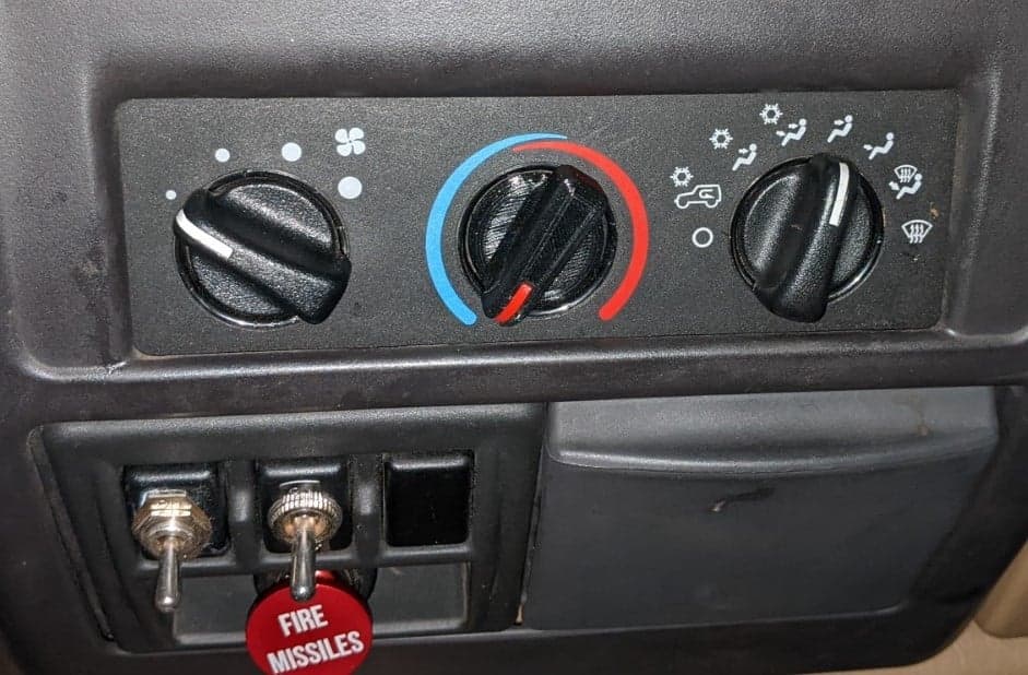 AC Control Knob