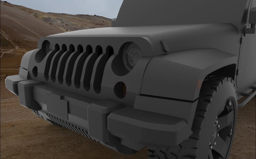 Jeep JK Grille