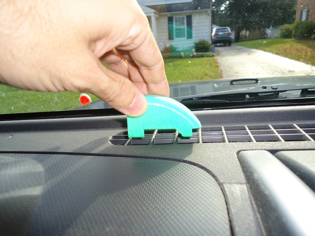 Simple Defrost Diverter for Jeep JK