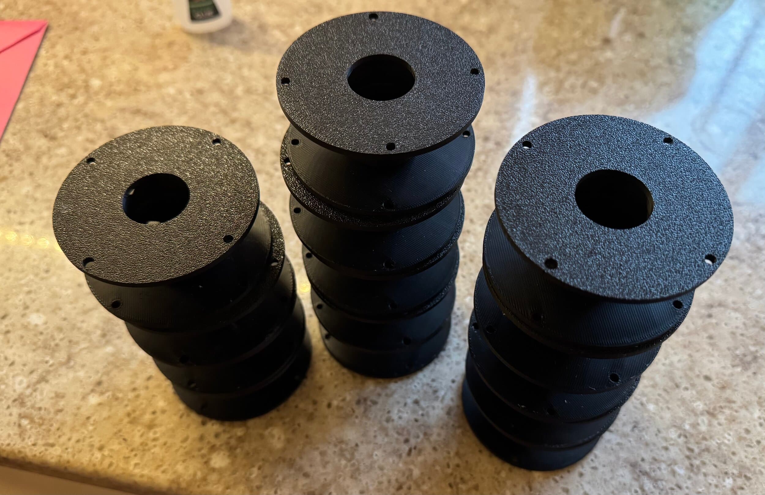 With Halves Glued Together