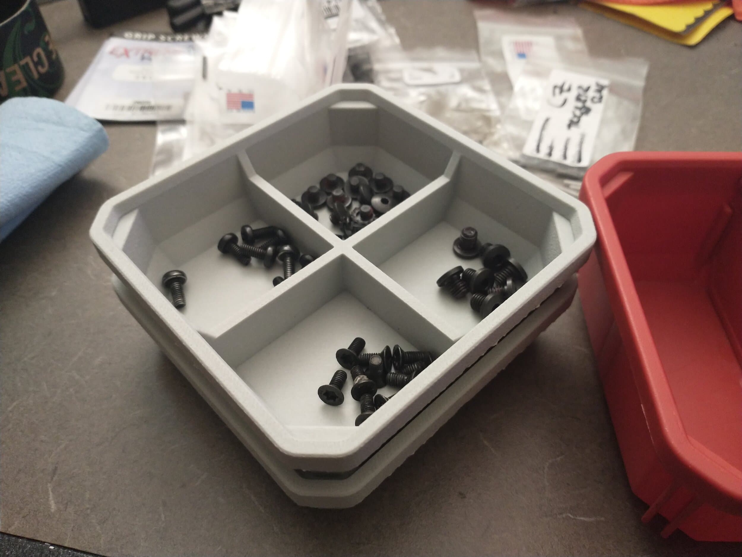 Can't speak to that organizer system but regarding 3D printing and org