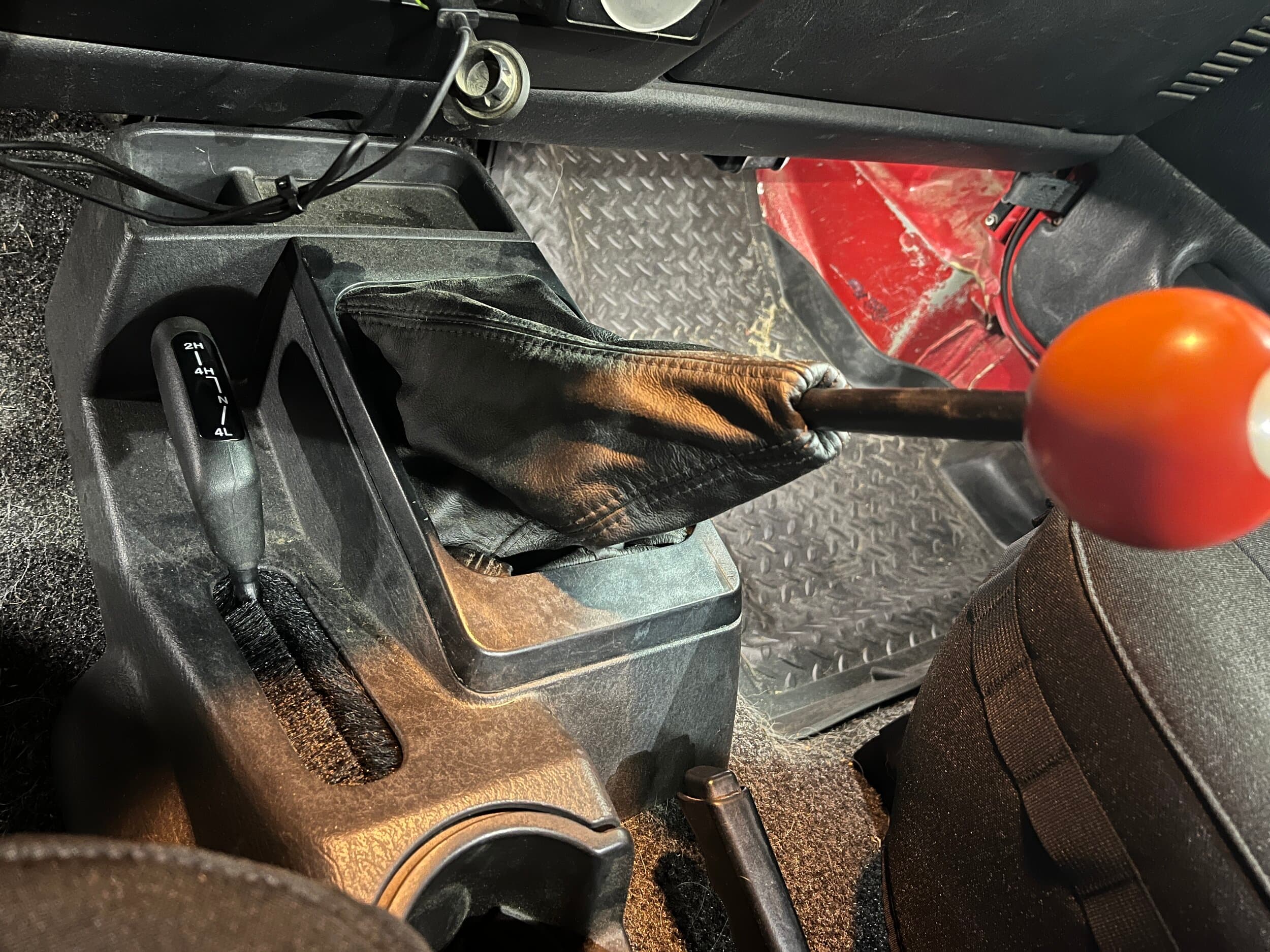 Transfer Case Shift Lever Tension Fix