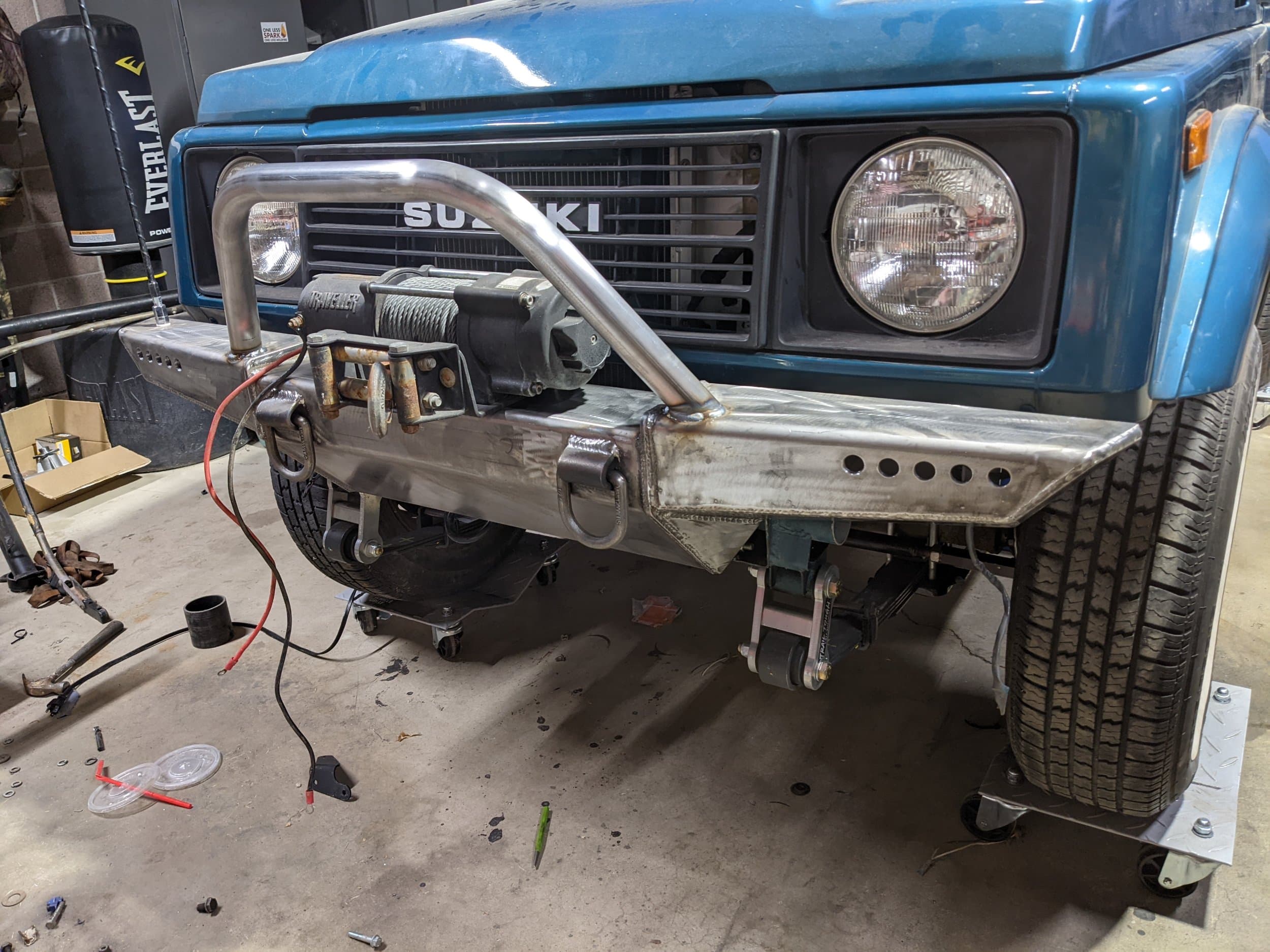 Custom Steel Front Bumper