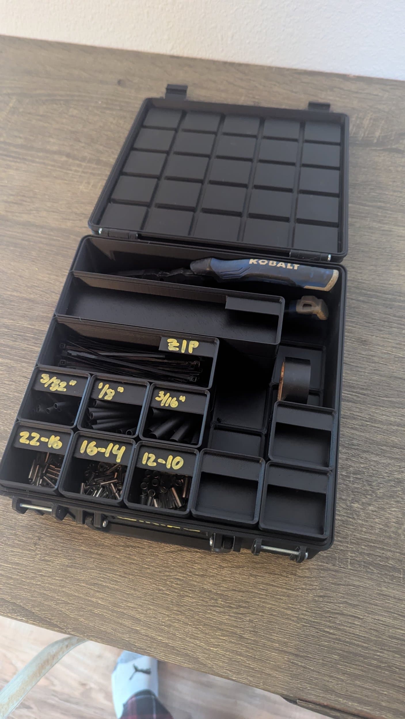Wiring Tools & Supplies Organizer Box