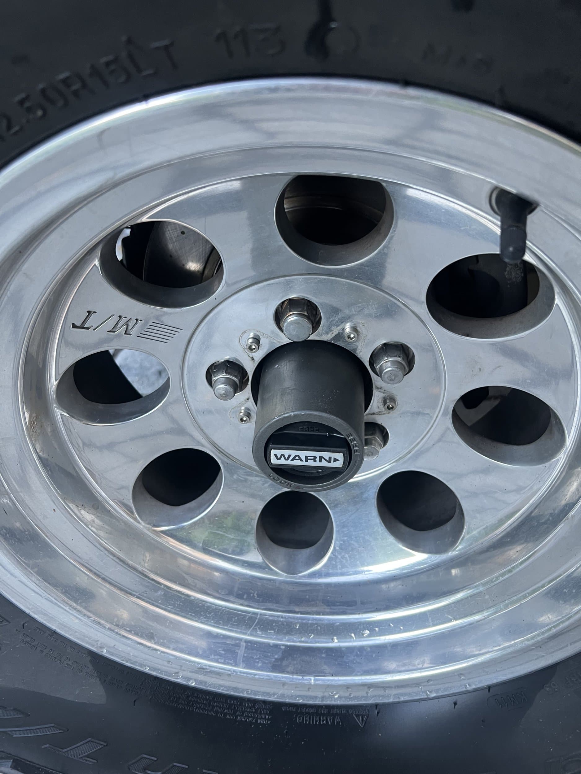 Mickey Thompson Wheel Center Cap for Locking Hubs
