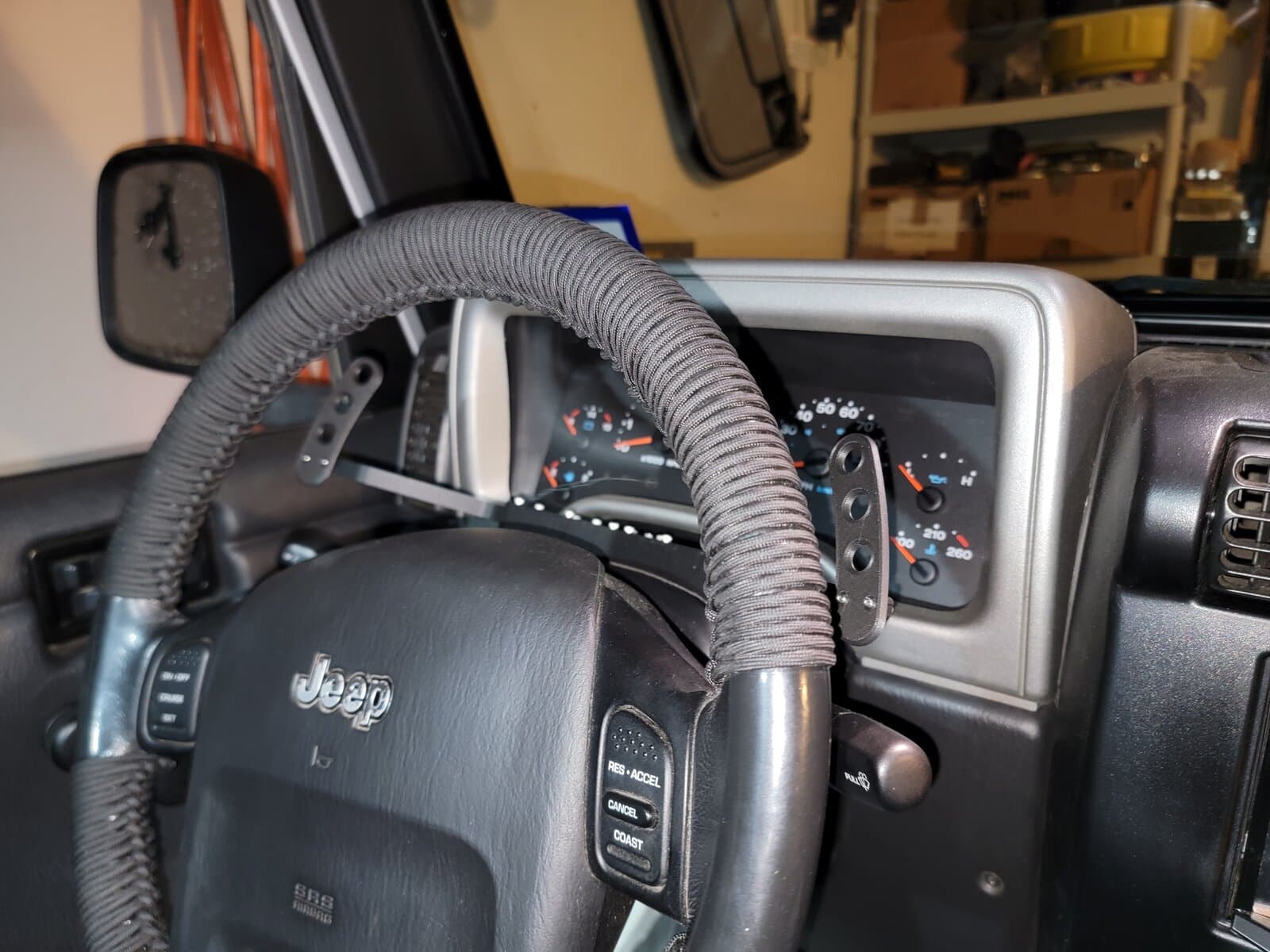 Prototype Paddle Shifters For My 6 Speed Auto