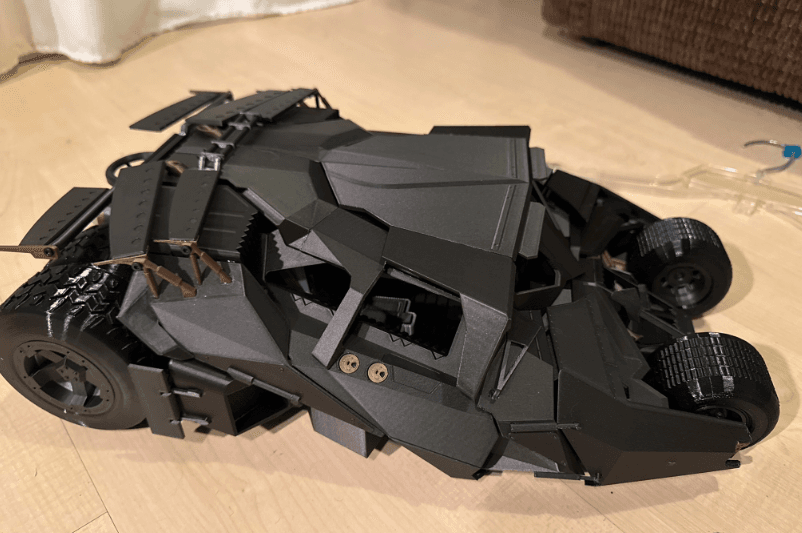Batman Batmobile Decorative Model Print