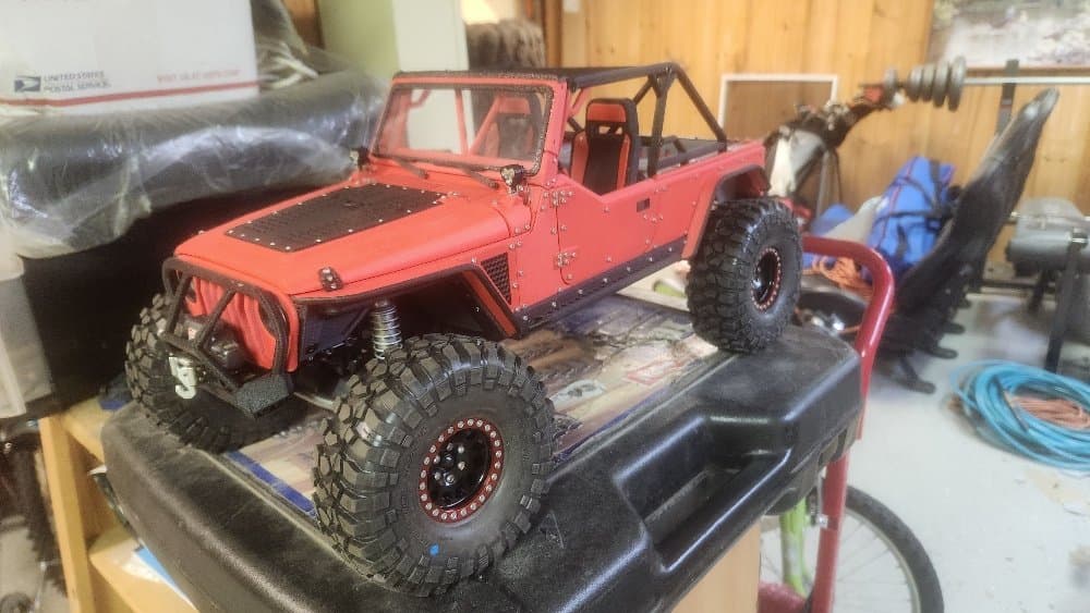 3D Printed TJ Scale Replica Model