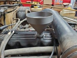 Jeep Oil Fill Cap Adapter