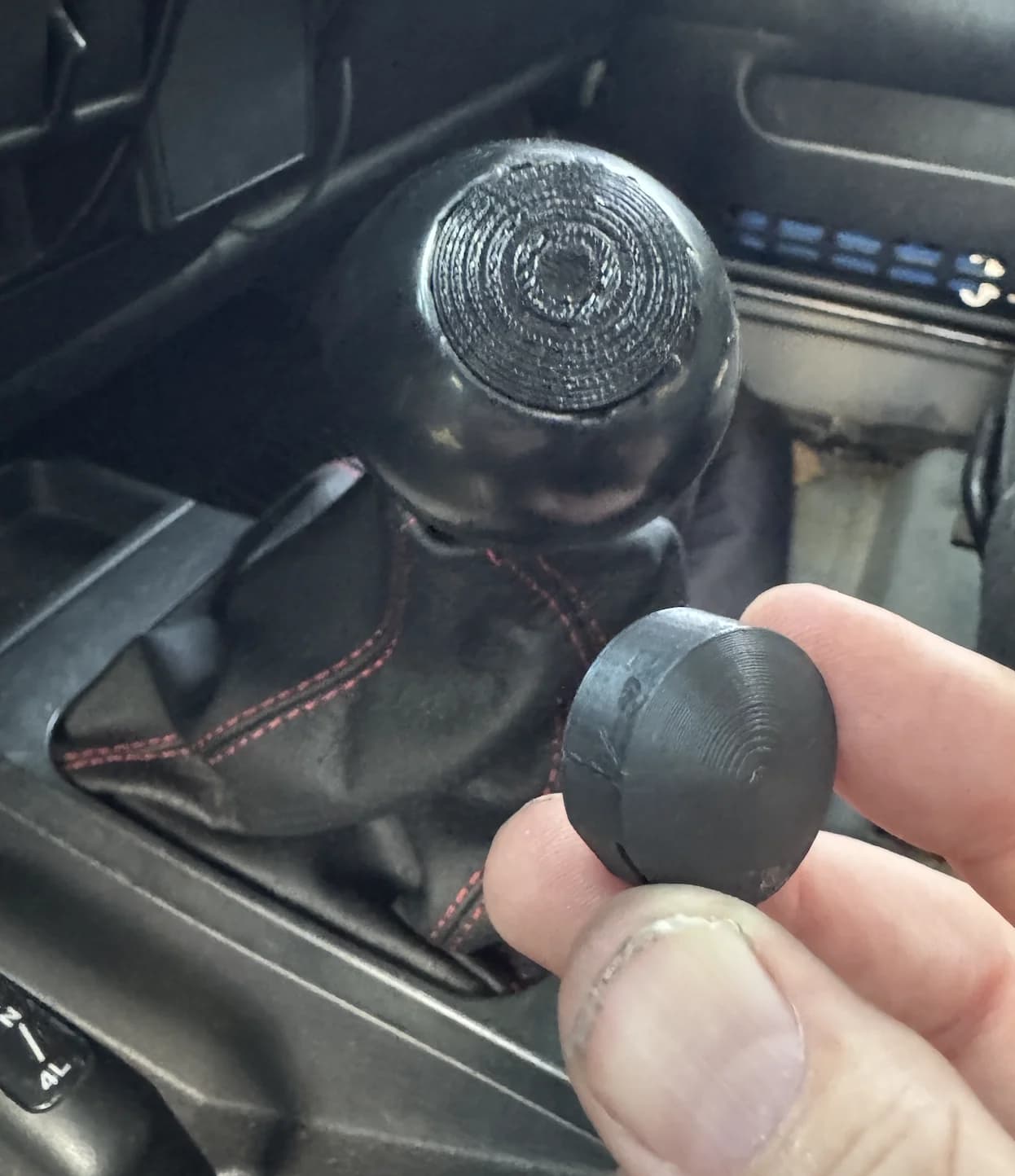 Little Temporary Plug In TPU To Fill The Space So Driving It