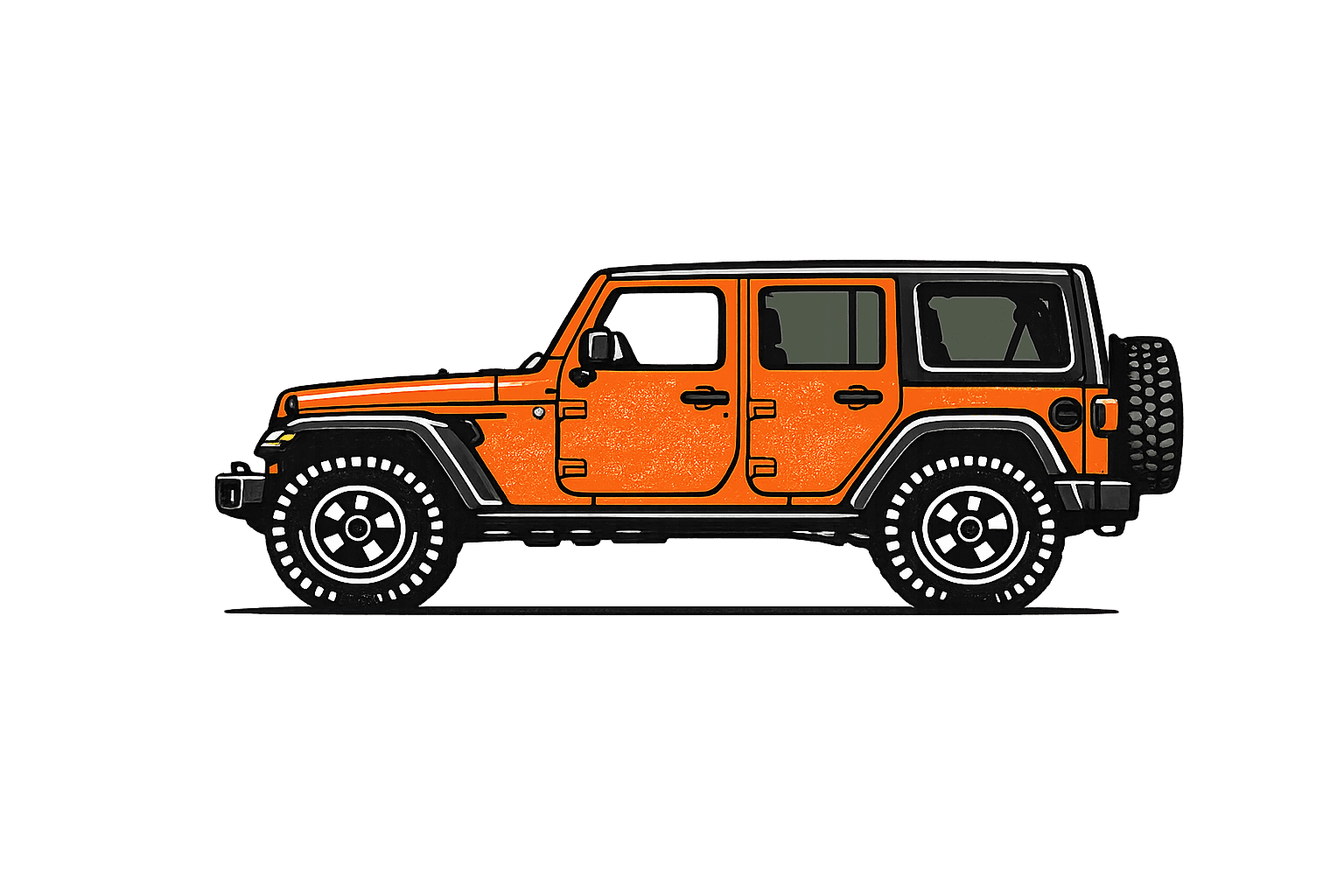 Wrangler JL illustration