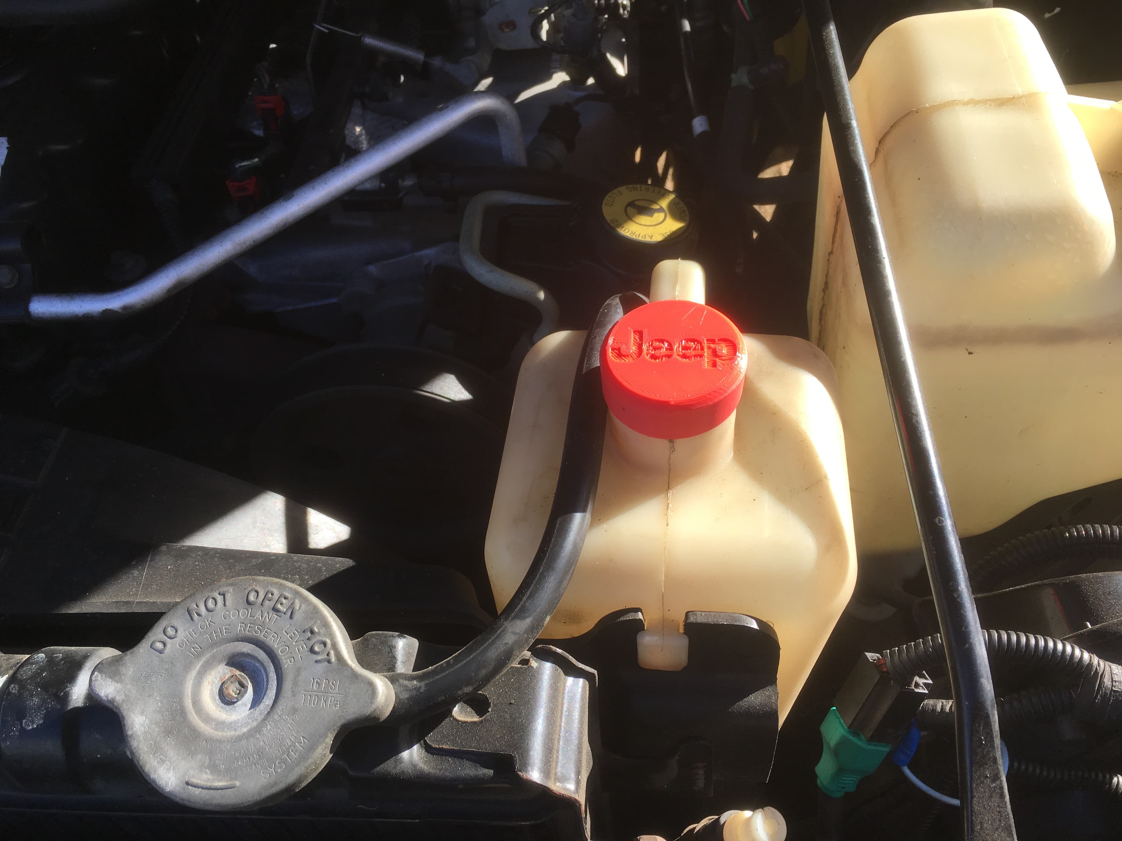 Water Bottle Lid for 2002 TJ