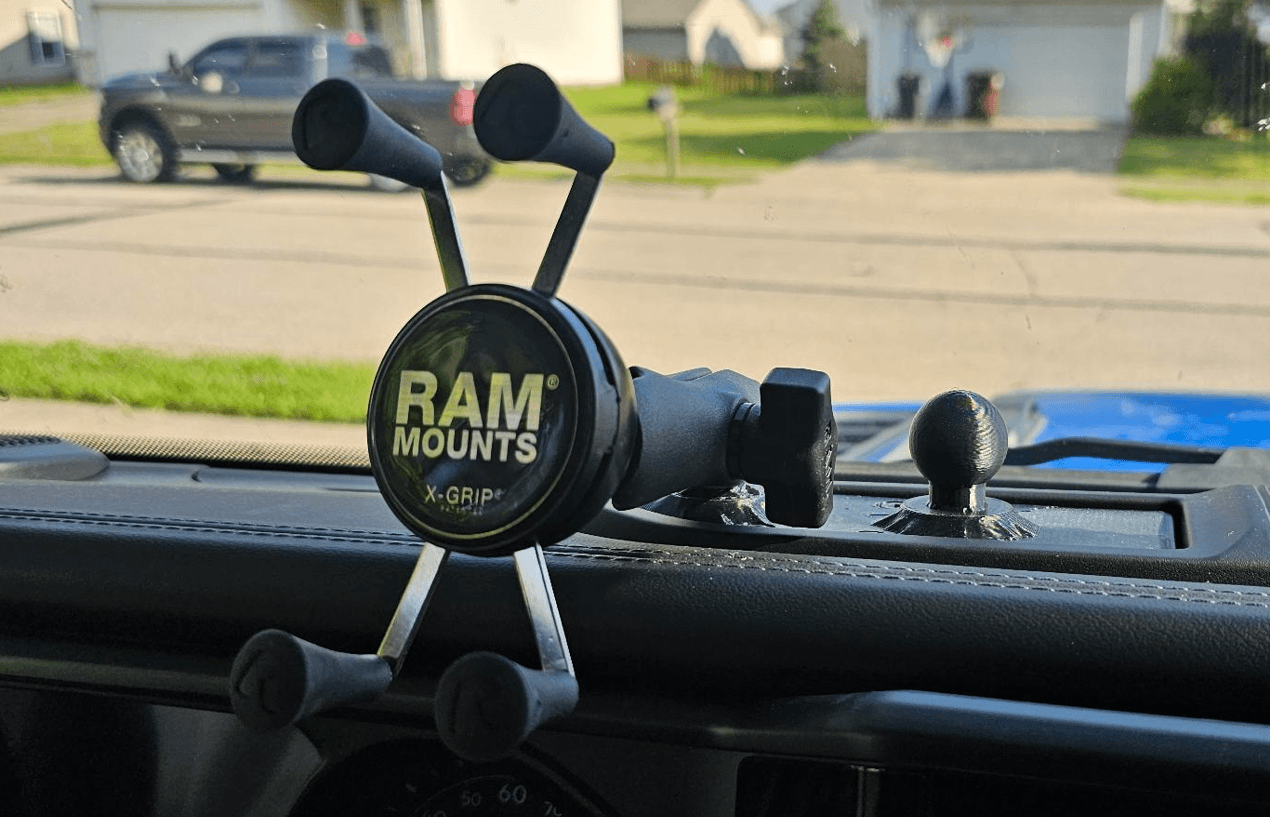 Dash Mount Phone Holder Base