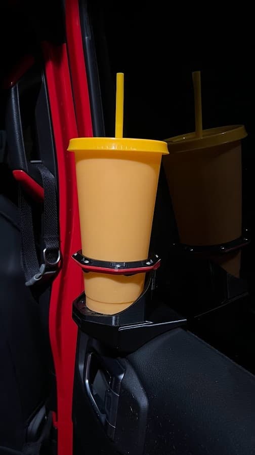Rear Door Cup Holder for JL