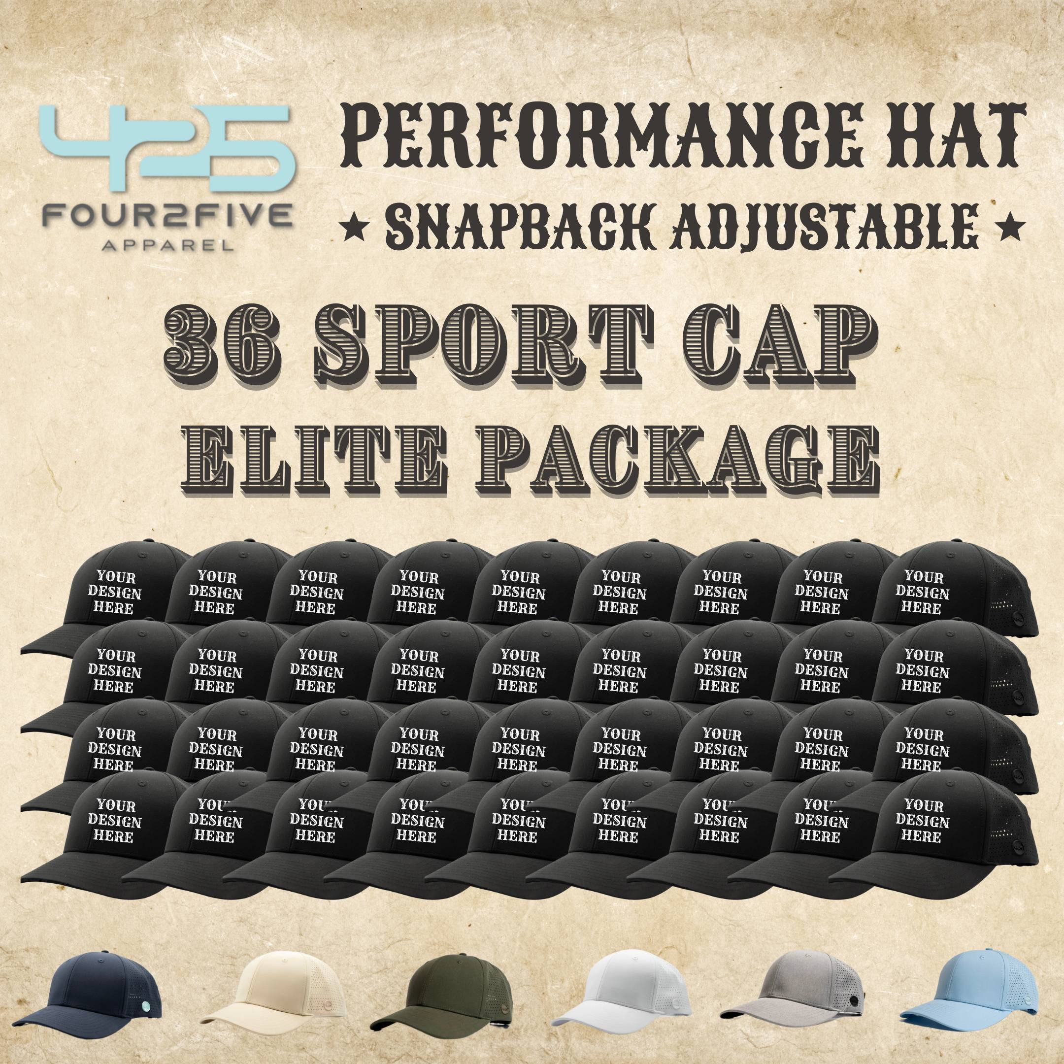 425 Apparel 36 Performance Hat Elite Package